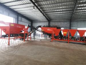 China 1-2t/h cow dung organic fertilizer wet granulator for small organic fertilizer production line factory