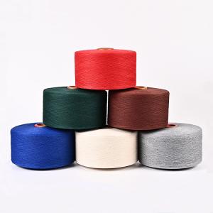 China T-shirt Yarn Manufacturer Blended Regenerated Cotton Polyester Yarn on sale
