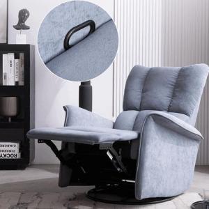 China New Functional Electric Single-Seat Fabric Sofa Modern Minimalist Gray Rockable Function Reclining Chair factory