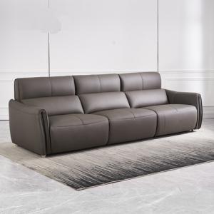 China Italian-Style Nappa Leather Multi-Function Sofa Home Living Room Three-Seat Combination Electric Leather Sofa on sale