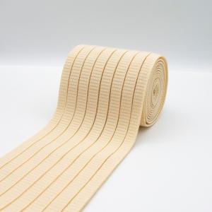 China High elasticity medical compression bandage stretch latex band medical elastic waist band belt for belly band factory