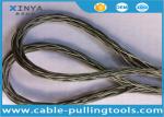 24mm Anti-twisting Breaking Load 360kN Braided Steel Wire Rope Overhead Line