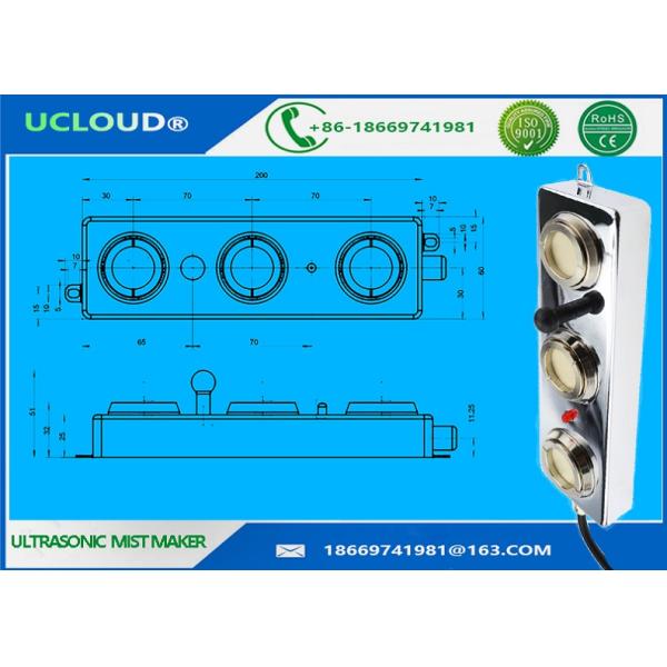 Energy Saving electrical Industrial ultrasonic humidifier fogger mist maker Ultrasonic Mist Maker 