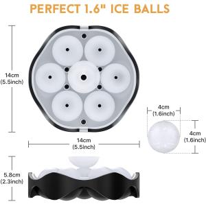 Custom Ball Shape Ice Ball Mold Round Ice Cube Maker FDA Approved
