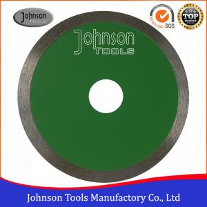 China 180mm Wet Dry Cutting Continuous Ceramic Tile Saw Blades High Efficiency factory