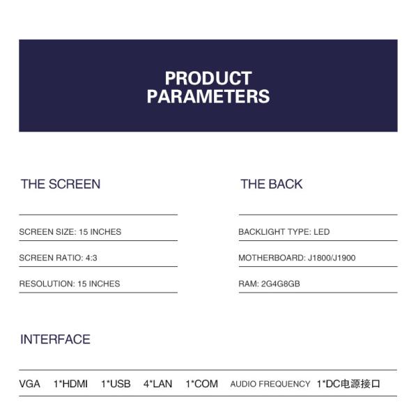 10'' Hanging Digital Signage Workshop Fully Enclosed Resistance Capacitor