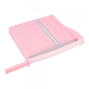 Precise Cutting with Pink A4 Guillotine Photo Paper Cutter Cutting Thickness 10 Sheets