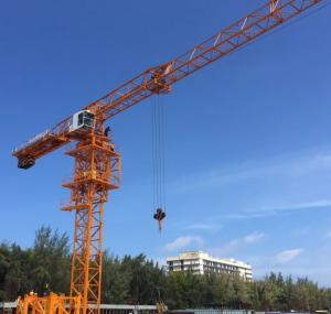 China 800kNm Refurbished Tower Crane Zoomlion TC6010-6 Construction Tower Crane on sale