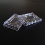 ID Card Package Clear Business Card Holder , Vertical Plastic Name Tag Holders