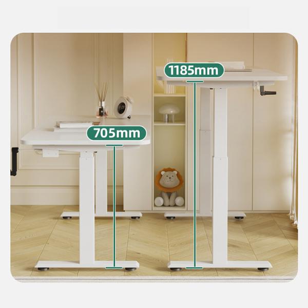 Effortlessly Switch Between Sitting and Standing with Our Work Height Adjustable Desk