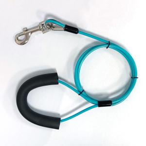 China PVC Coated Cable Pet Leash Dog Tie Out Stake And Tie Out Cable For Dogs Up To 90 Lbs factory