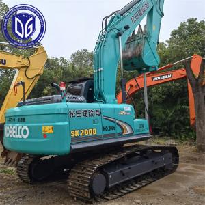 China 20T SK200D Used Kobelco Excavator Hydraulic Crawler Excavator factory