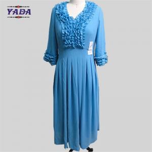 China Fashionable high quality new style ladies prom silm dresses long dress for lady factory