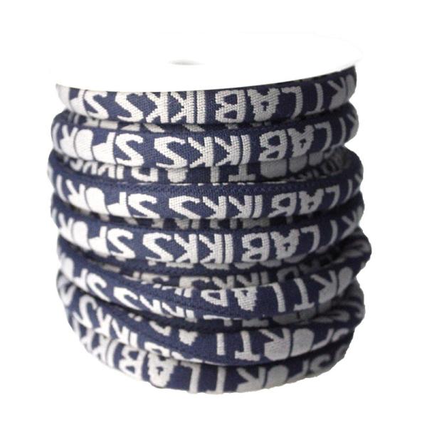 100% Nylon Custom Logo Round Jacquard Cord