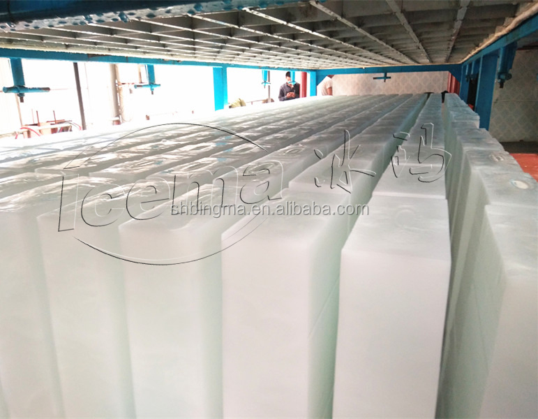 85kw Cooling Capacity Industrial Ice Block Machine for Large Scale Ice Production