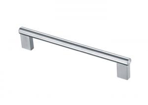 China Furniture Stainless Steel Handles , Decoration Stainless Steel Cabinet Pulls 128*320mm factory