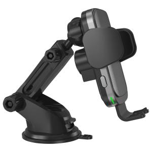 China Coil Qi 10W Automatic Car Cell Phone Holder on sale