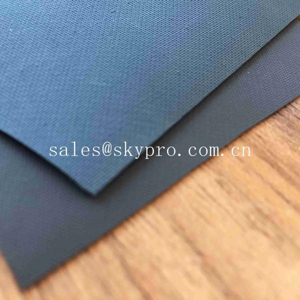 China 0.9mm Colored Glossy Rubberized Cloth Thick Neoprene Fabric , Airprene Fabric For Industry Boat factory