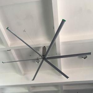 China 1500W Nord Motor Large Industrial Ceiling Fan Church 16 inch hvls air cooling 50rpm on sale