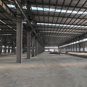 Buy cheap Lightweight Steel Buildings Metal Buildings Workshop Portal Frame Roof from wholesalers