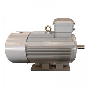 China Big Power Low Voltage Electric Motor IC411 Cooling IP55 Motor 3 Phase ISO14001 factory