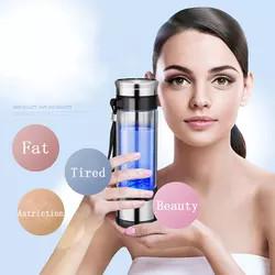 China Generator Ionizer H2 Rich Cup Filter Glass Health Maker Hydrogen Water Bottle Portable factory