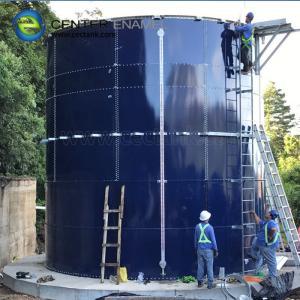 China 60000 Gallons Glass lined Steel Commercial Water Tanks And Industrial Water Storage Tanks factory