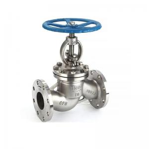 China High Pressure Flanged Globe Valve J41W-16p with Bypass-Valve Function and Water Media factory