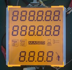 China 7segment Custom Lcd Panel Display Graphic Module With Backlight factory