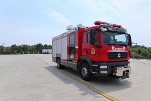 China 9 Person Foam Fire Truck Length 8800 X 2520 X 3700 AP40 Compressed Air Fire Rescue Vehicles factory