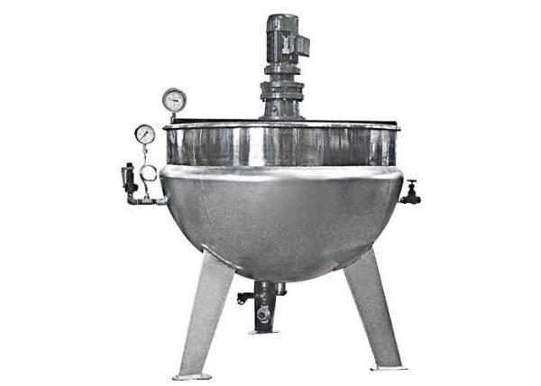 China Fixed / Tilting type steam jacket kettle for decocting and concentration of liqiud in pharmacy factory