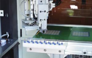 China Multiple milling knife \ High Speed Pcb Depaneling Machine In Line Router With Linear Guides / BladeYSATM-4C factory