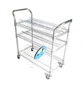 China ESD SMT Storage Cart Anti Static Shelf Trolley For Electronics Industry on sale