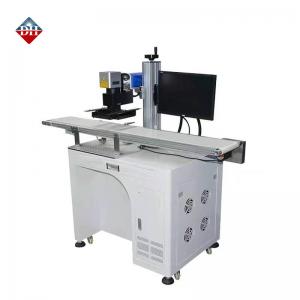 China 20 Watt 50 Watt Fiber Laser Marking Machine Vision 20w 30w 50w on sale