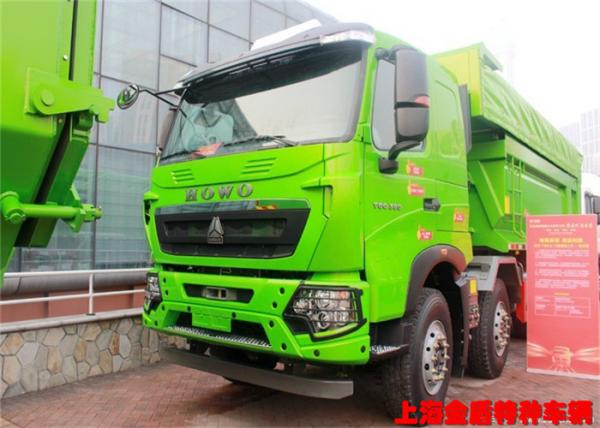 China 380hp Special Vehicles 2 Tires 31 Ton HOWO 8x4 Dump Heavy Truck 100km/H factory
