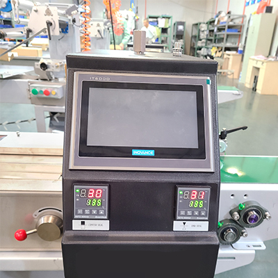 Wafer Biscuits Pillow Type Packing Machine Chocolate Bar Automatic Flow Servo