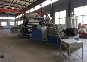 China Lamitation Marble Plate Plastic Sheet Extrusion Machine , PVC Faux Sheet Making Machine factory