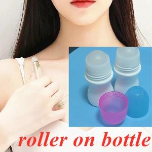 China 30ml Antiperspirant Plastic Roll On Bottle Rolling Perfume Bottle Plastic factory