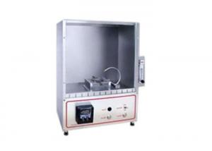 China ASTM D4151 Standard Flame Testing Chamber For Blanket Flammability Testing factory