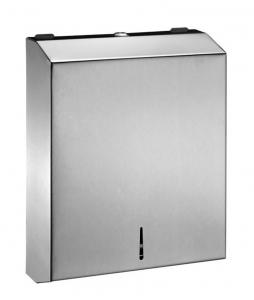China 304 Stainless Steel Toilet Paper Dispenser , Multifold Paper Towel Dispenser For Restroom factory
