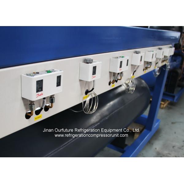 Apple Cold Room Compressor Unit Parallel Compressor Racks R22 35℃