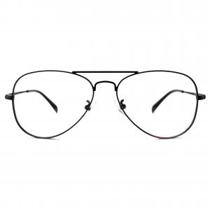 China FM2569 Full Rim Optical Metal Frame Pilot Eyeshape Unisex Glasses Eyewear on sale