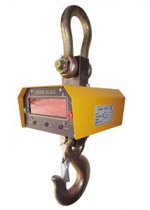 China Digital 20 Ton Crane Weighing Scale With Steel Hook , Electronic Crane Scale factory
