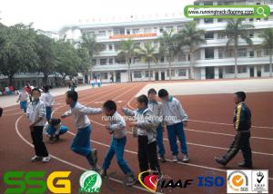 China Preformed Running Track Sports Flooring Prefabricated Athletic Track IAAF Certificated factory