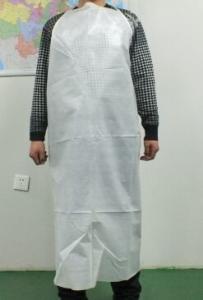 China Water Proof Disposable Medical Aprons Anti - Oil Hygienic Application on sale