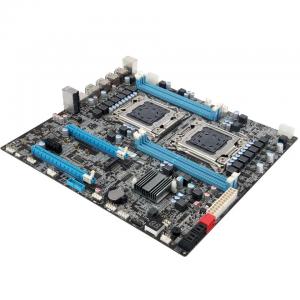 China Intel X79 Chipset ATX 4*DDR3 64GB Motherboard Support Two Intel Xeon Processors factory