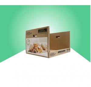China Heavy Duty Costco Double Wall PDQ Display Cardboard Tray For Fulfillment Pet Blanket on sale