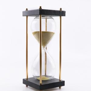 China Novelty Wooden Hourglass Custom 3 Minute Hourglass Timer Various Sizes on sale