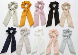 China Japan Korea streamer headband solid color knot tassel head ring hair accessories manufacturers wholesale on sale