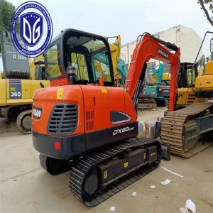 China DX60E-9C Used Doosan 6 Ton Excavator Hydraulic Machine With Exceptional Quality factory